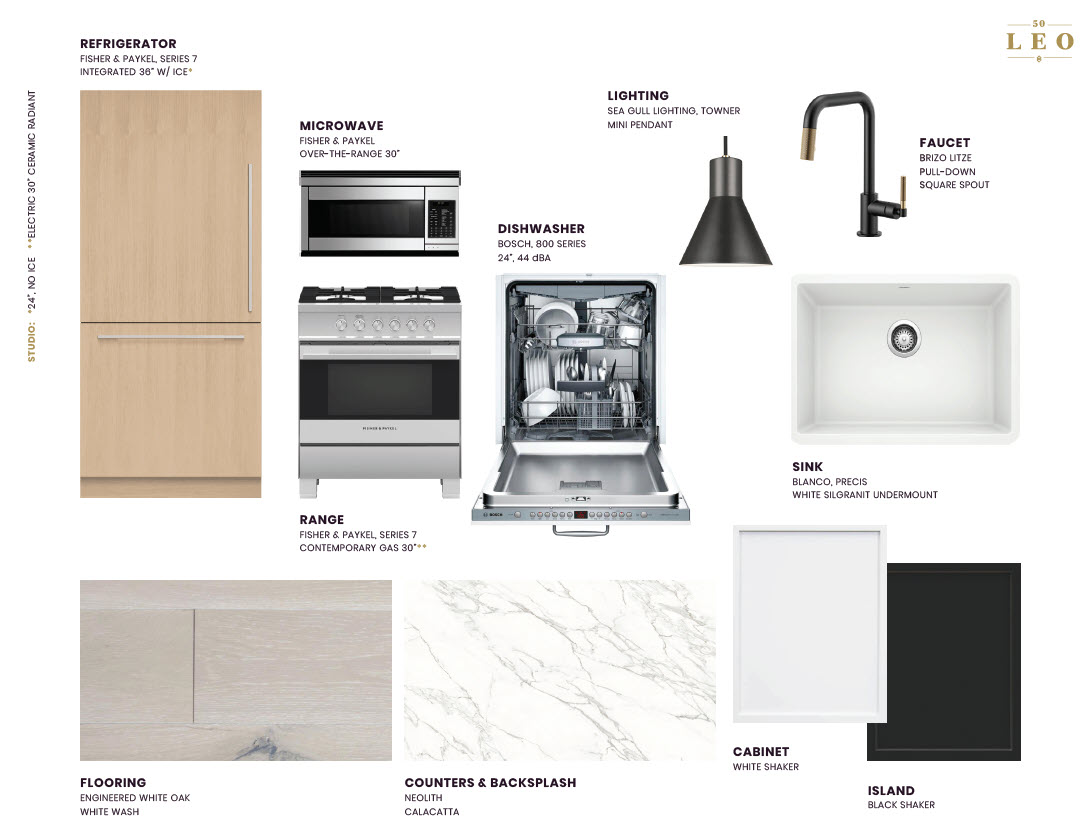 50 leo luxury brighton condos - kitchen design